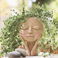 Frendorf | BlushBloom Deko-Blumentopf im Gesicht-Design | Modern & Einzigartig | Für Pflanzen & Deko-Liebhaber