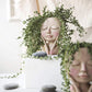Frendorf | BlushBloom Deko-Blumentopf im Gesicht-Design | Modern & Einzigartig | Für Pflanzen & Deko-Liebhaber