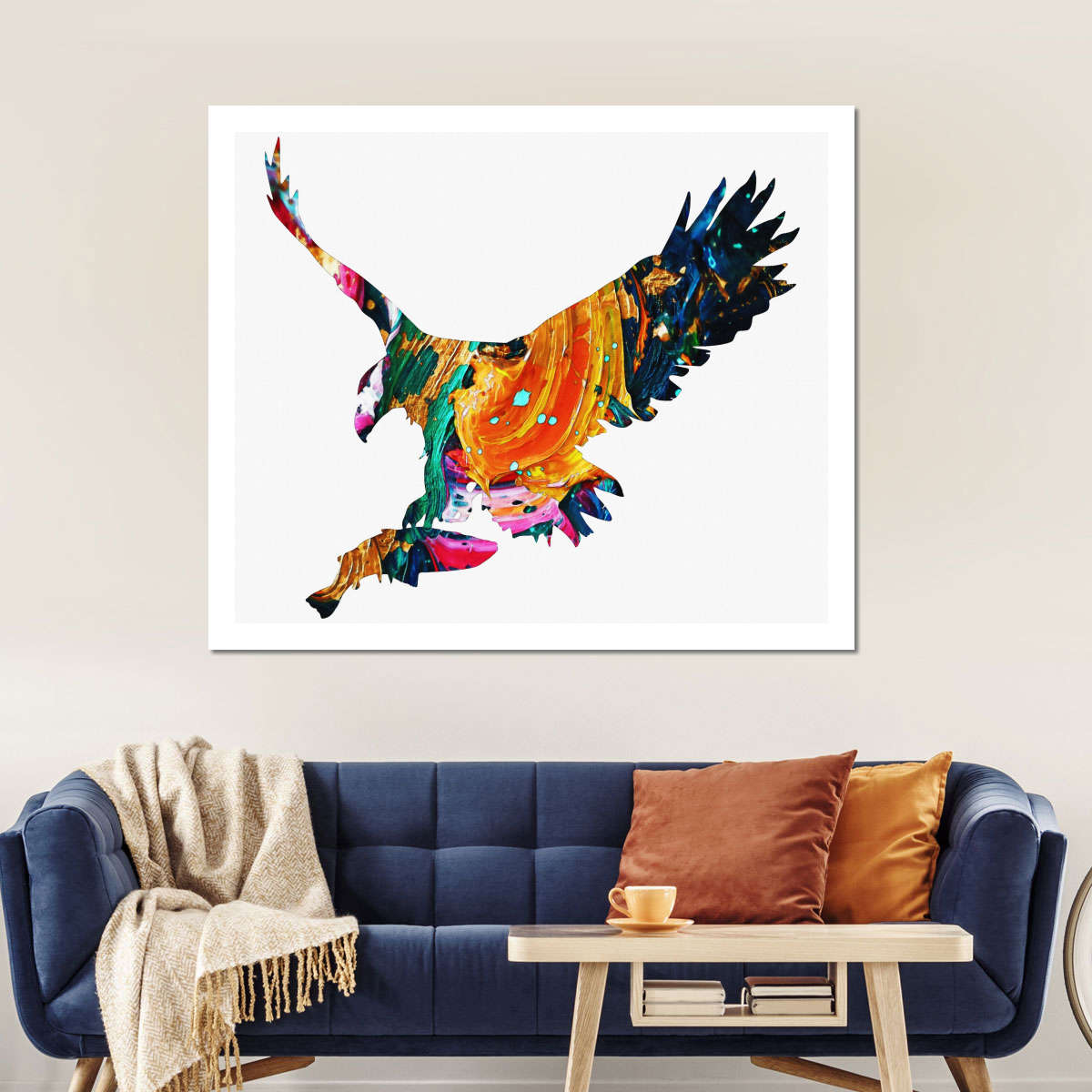 Frendorf | Eagle Beutet Fisch Wandkunst