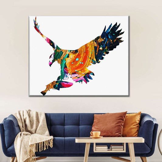 Frendorf | Eagle Beutet Fisch Wandkunst