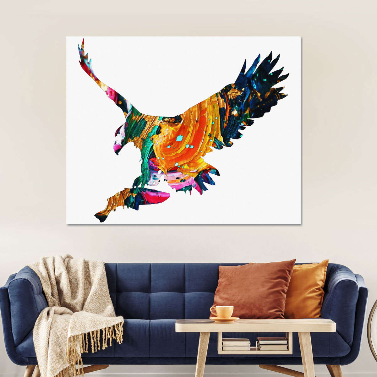 Frendorf | Eagle Beutet Fisch Wandkunst
