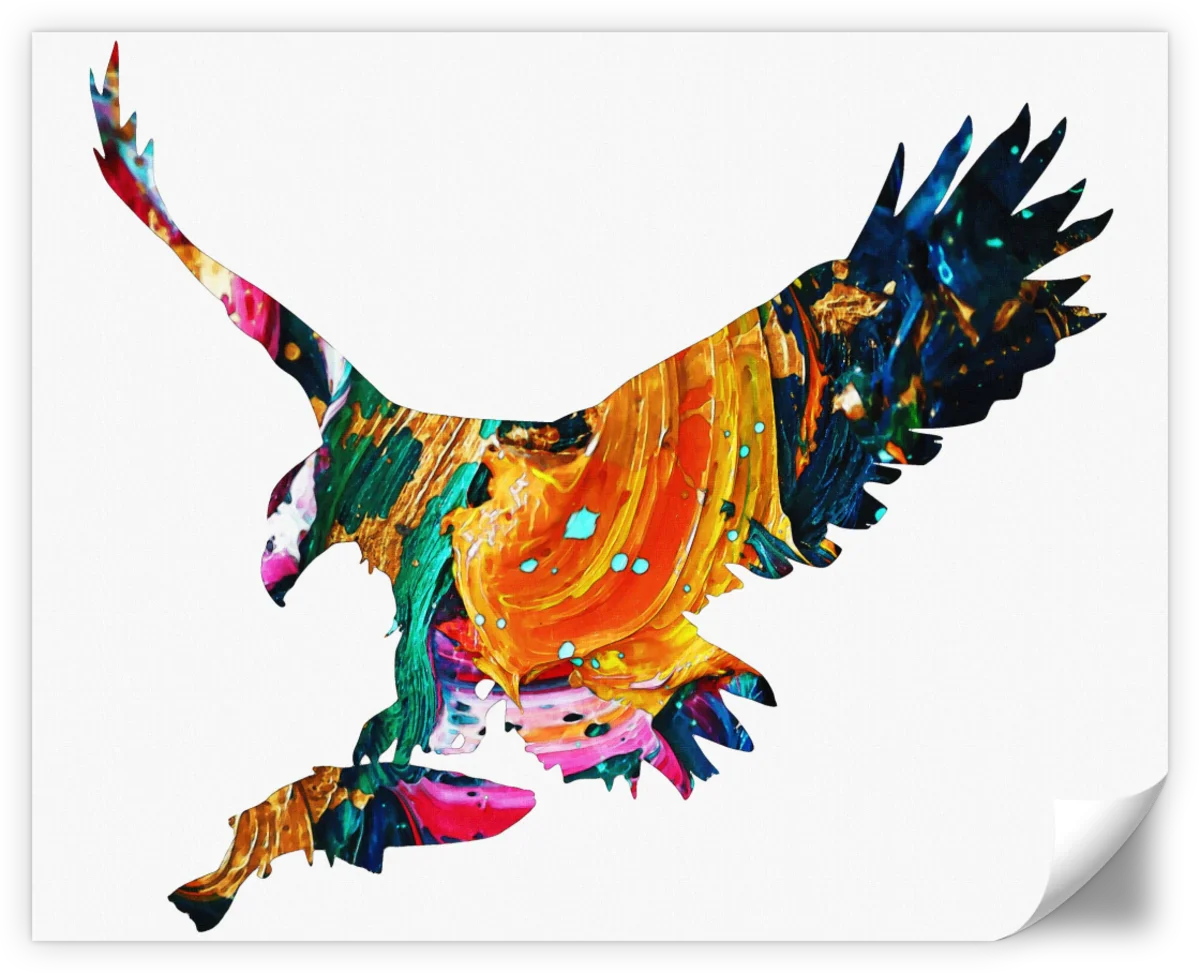 Frendorf | Eagle Beutet Fisch Wandkunst