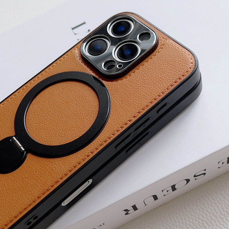 Frendorf | PrimeTurn Lederhülle – Magnetisch bereit mit 360° drehbarem Ständer