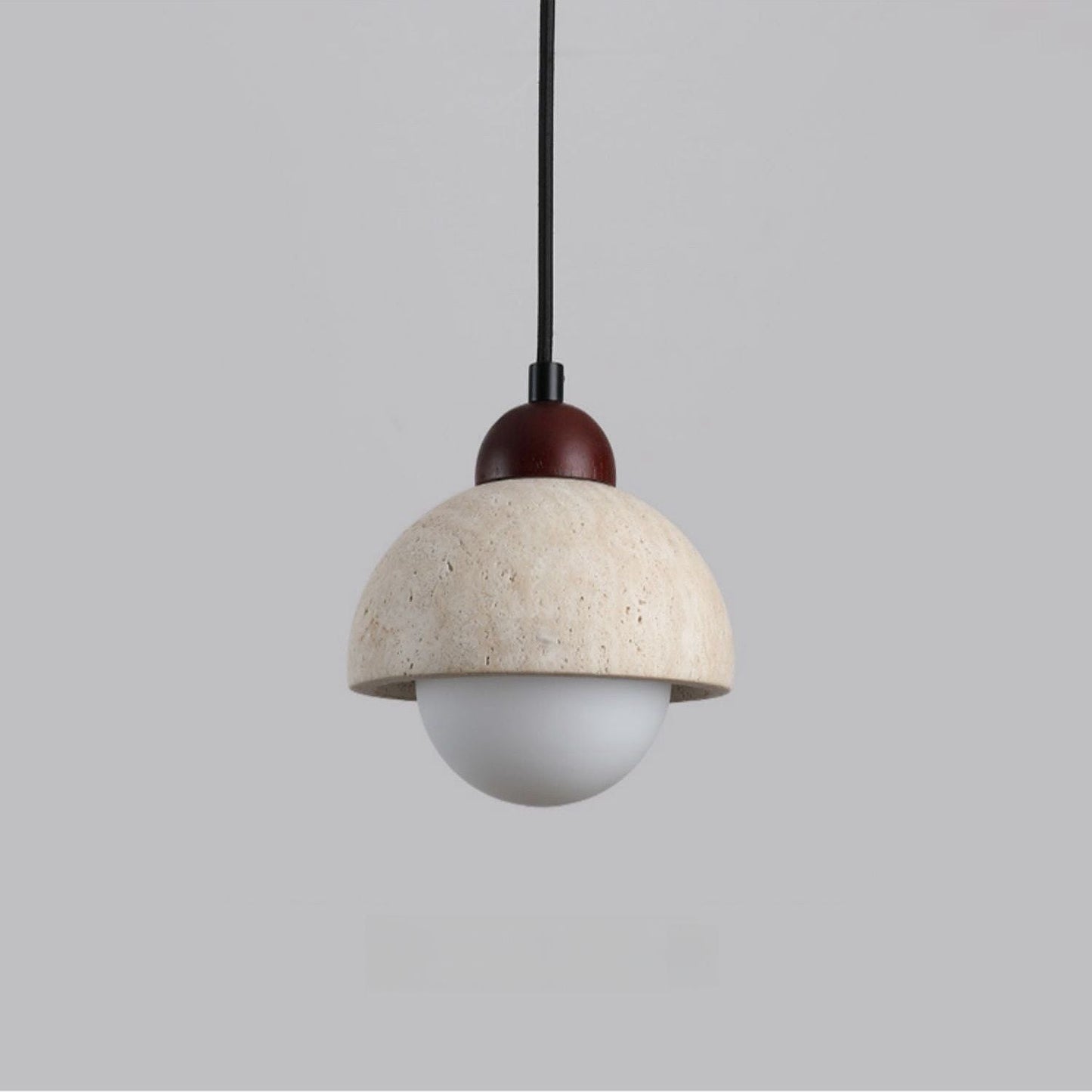 Frendorf | Marbello Naturmarmor Pendelleuchte | Elegante Hängeleuchte | Beleuchtung für modernes Wohnen