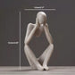 Abstract Thinker Skulptur Wohnkultur