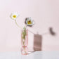 Frendorf | Rosivina Pink Glas Kerzenhalter & Vasen Set | Elegantes Design | Vielseitige Tischdekoration