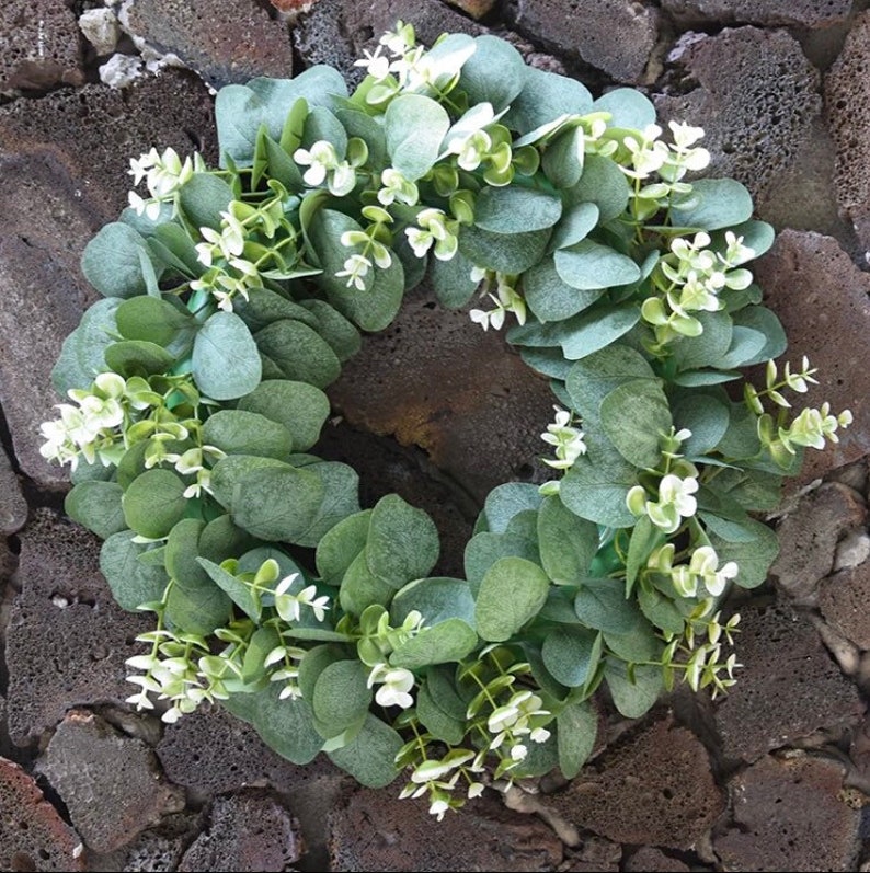 Künstlicher Eukalyptus Kranz
