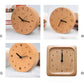 Buchenholz Wecker Klein, Kein Bildschirm Minimalistische Uhr Schreibtisch, Nachttisch Uhr, Geschenk für ihn