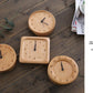 Buchenholz Wecker Klein, Kein Bildschirm Minimalistische Uhr Schreibtisch, Nachttisch Uhr, Geschenk für ihn