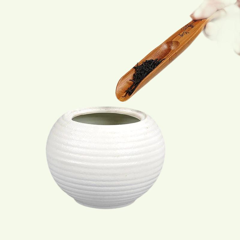 Frendorf | BambooScoop Handgeschnitzter Teelöffel aus Bambus | Nachhaltiges Design | Perfekt für Tee & Gewürze