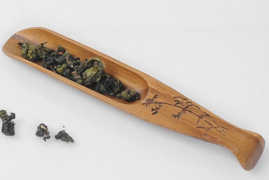 Frendorf | BambooScoop Handgeschnitzter Teelöffel aus Bambus | Nachhaltiges Design | Perfekt für Tee & Gewürze