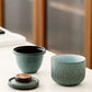 Frendorf | TravelBrew Gaiwan Teeset | Kungfu-Teezeremonie für unterwegs | Ideales Reisegeschenk mit Teekanne & Teetasse