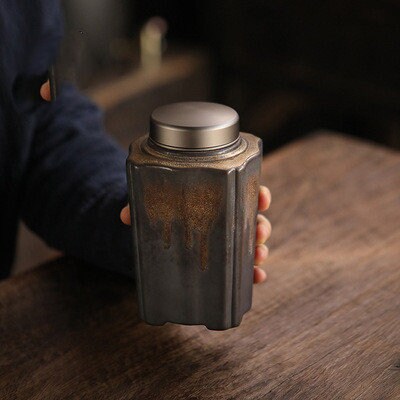 Vintage große Kaffeedose, luftdicht, 900 ml