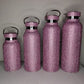 Frendorf | DiamondTherm Glitzer-Vakuumflasche | Doppelschicht-Edelstahl | Thermosflasche für Sport & Reisen