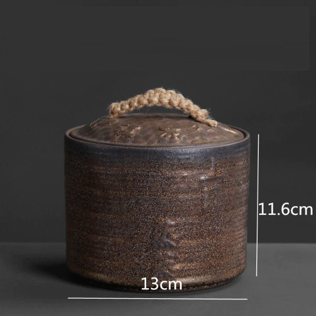 Frendorf | CeramoServe Steinzeug-Kanisterset | Modernes Design | Vorratsbehälter mit Deckel | Ideal für Küche & Haushalt