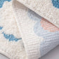 Bunte Blumen Badezimmermatte, Orange Flora Weicher Badezimmerteppich, Gewebte Badematte, Lila Tulpe Wasserabsorbierende Rutschfeste Badematte