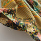 Baumwolle Kimono Boho Vintage Baumwolle Pfauenblumenmuster Druck Gürtel Frauen Bohemian V-Ausschnitt Fledermausärmel Robe Kimono, Geschenk für sie