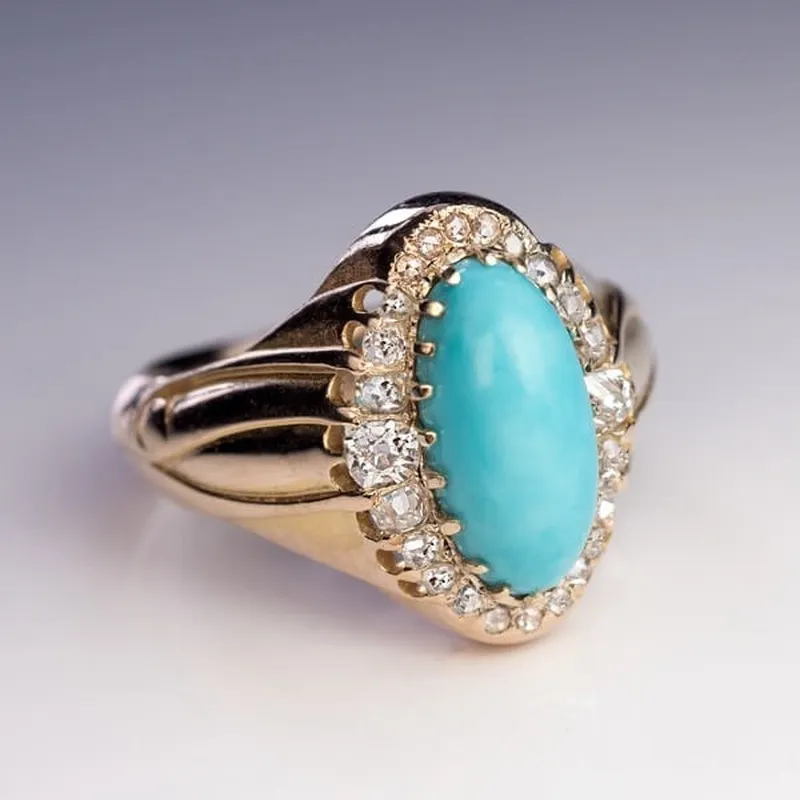 Frendorf | Blauer Opal Vintage Ring