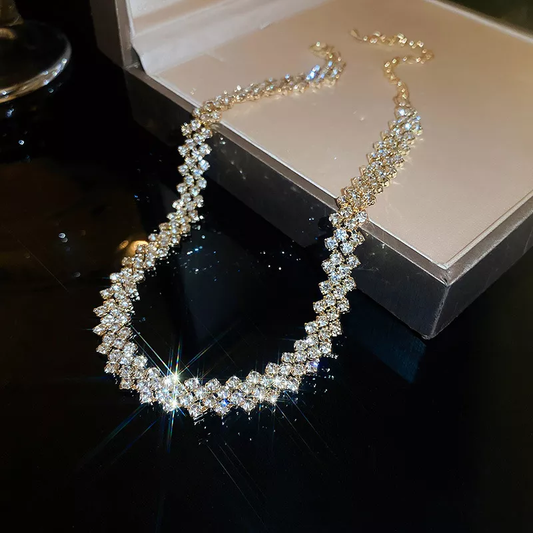 Frendorf | Elegante Funkelnde Halskette
