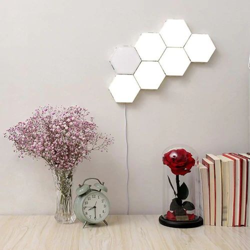 Frendorf | TouchHex Modular LED Berührungslicht | Kreatives Wandpanel | Intelligente Touch-Steuerung | Dimmbare LED-Beleuchtung für Zuhause & Büro