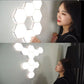 Frendorf | TouchHex Modular LED Berührungslicht | Kreatives Wandpanel | Intelligente Touch-Steuerung | Dimmbare LED-Beleuchtung für Zuhause & Büro