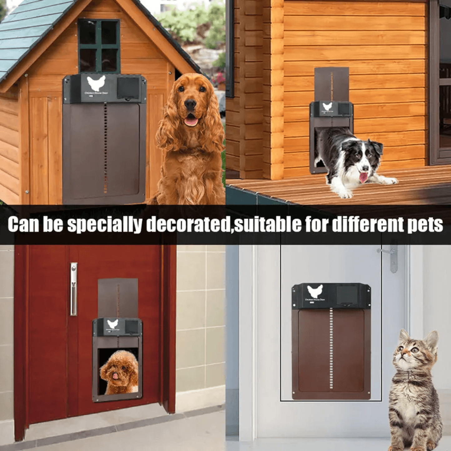 Frendorf | Automatische Hühnergehege Hühnerstall Geflügel Türöffner