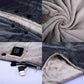 Frendorf | Elektrischer Warming Heated Throw Über- und Unterdecke Poncho mit Fleece