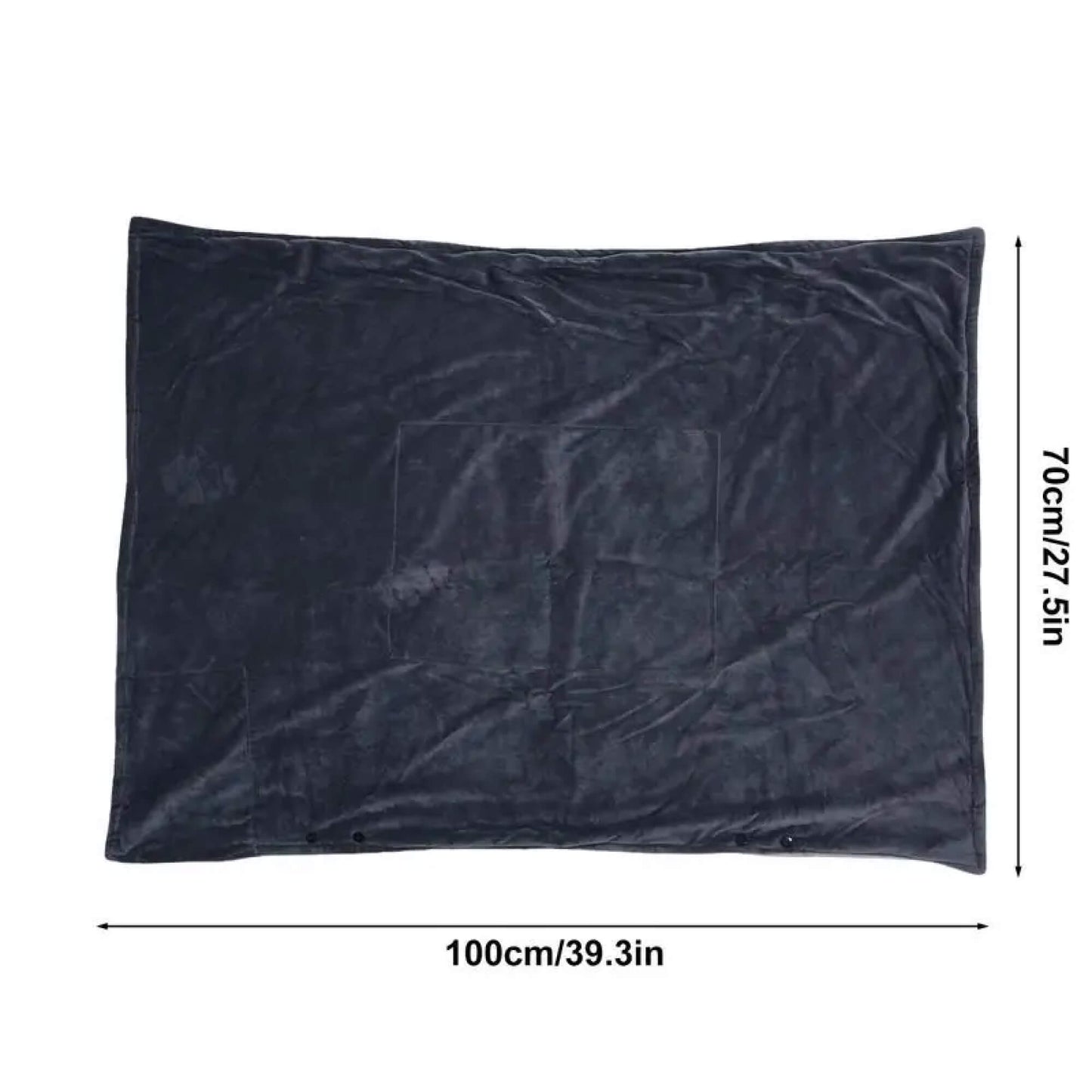 Frendorf | Elektrischer Warming Heated Throw Über- und Unterdecke Poncho mit Fleece
