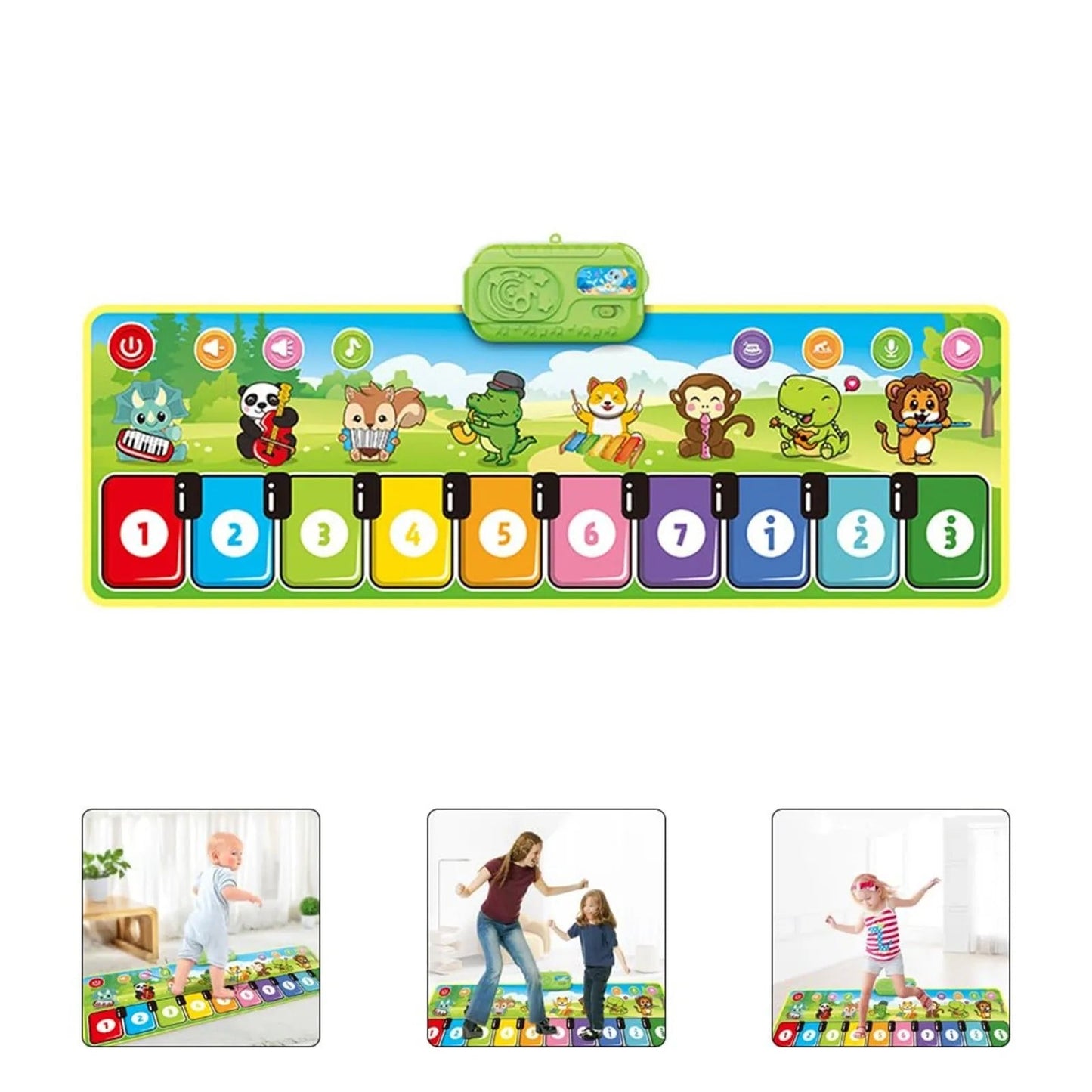 Frendorf | FunLearn - Lustiger und musikalischer Klavier Boden-Spielmatte