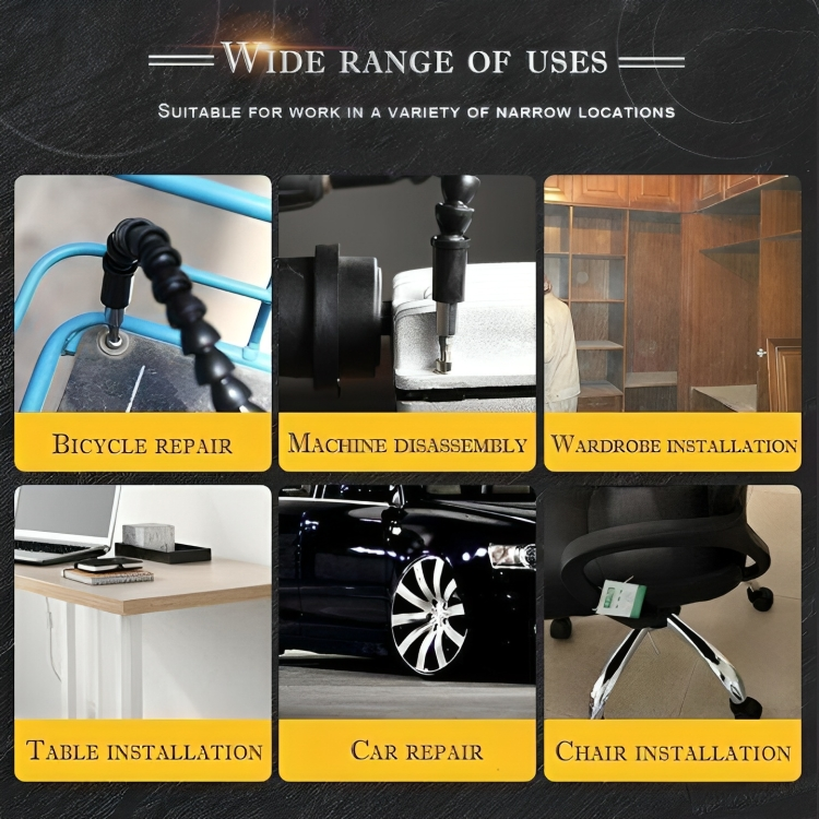 Frendorf | BendBit | Flexibler Bohrer-Verlängerungssatz