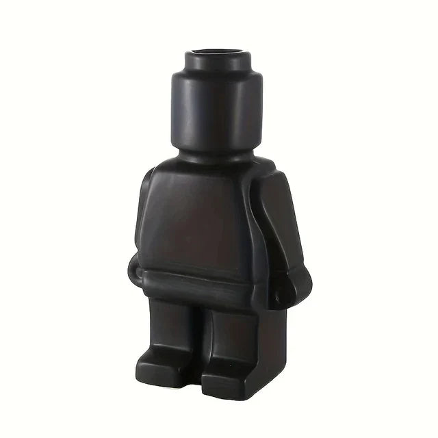 Lego-Vase aus Keramik