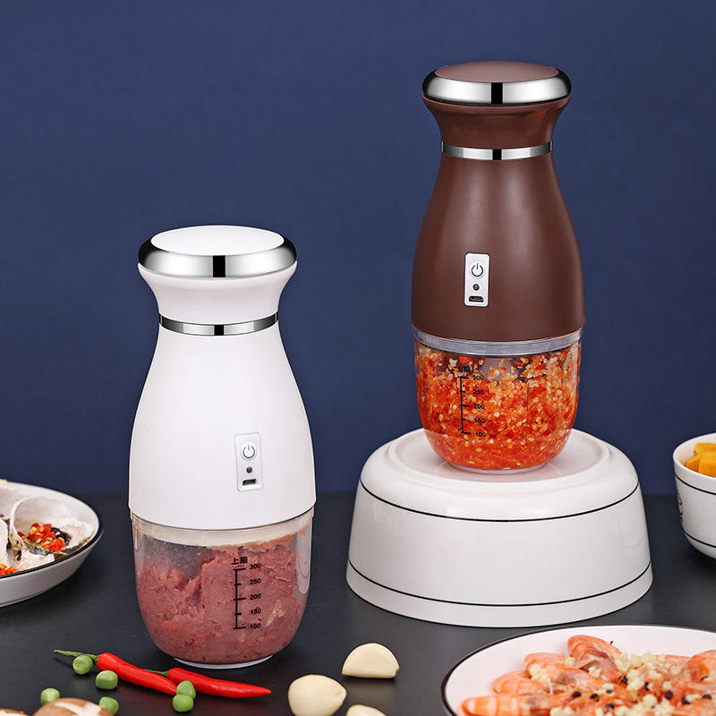 Frendorf | Haushalts-Elektro-Food-Chopper-Mixer Maschine Fleischwolf Obst-Smoothie-Entsafter Kabelloser Fleischwolf