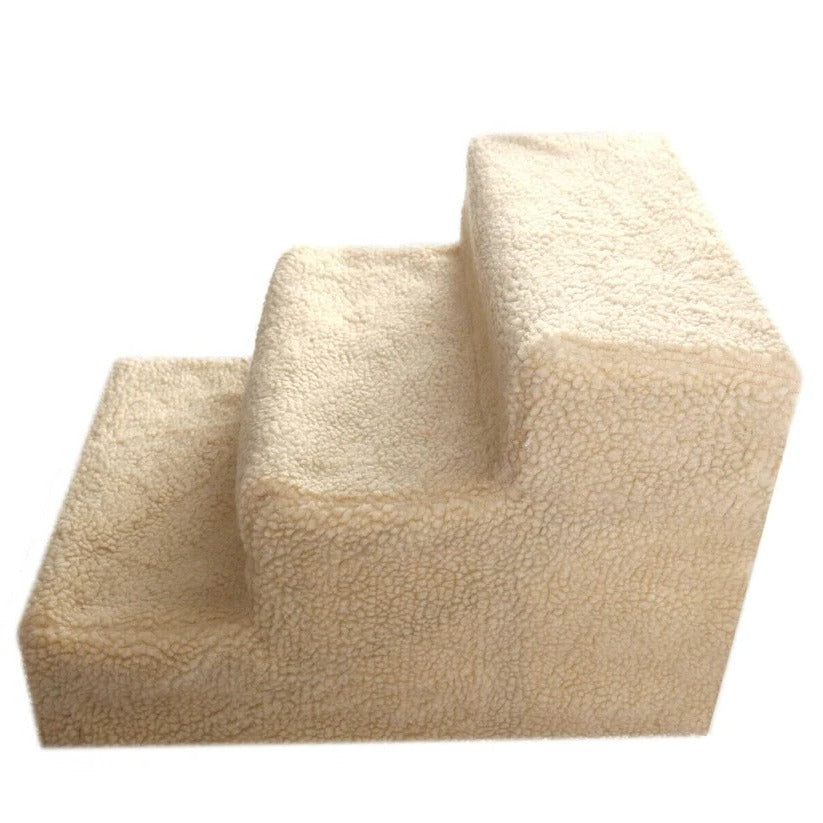 Frendorf | 3-Stufen tragbare Hundetreppe für hohe Betten