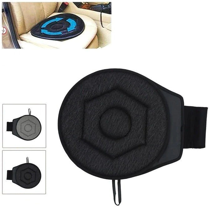 Frendorf | Drehbares Sitzkissen - 360 drehbares Sitzkissen Pivot-Disc-Pad für Senioren, Drehstuhl-Hilfe zum einfachen Drehen vom Auto in den Rollstuhl
