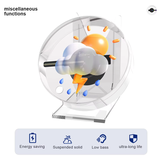 Frendorf | Mini 3D WiFi Display Fernbedienung Hologramm Fan