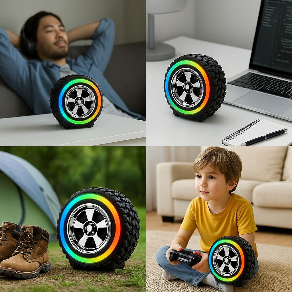 Frendorf | All Wheel Creative Wireless Speaker