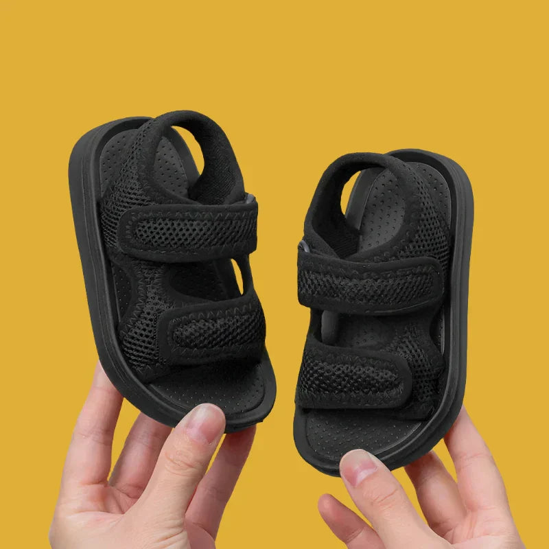 Frendorf | Atmungsaktive Kinder-Sandalen mit weicher Sohle & Schnellverschluss – Laufleicht