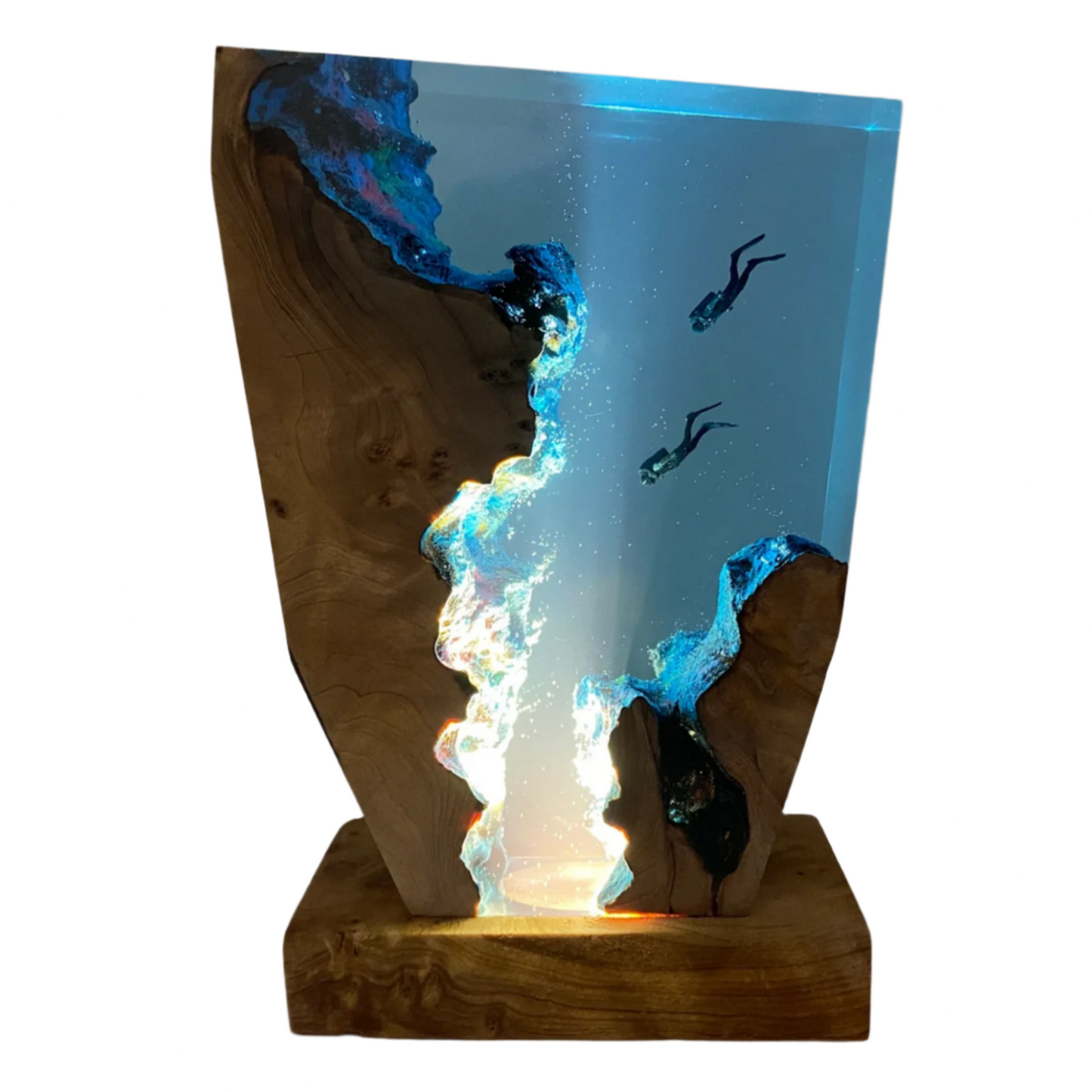 Frendorf | Abylume LED Tauchlampe | Wasserdichte Unterwasserbeleuchtung | Farbwechsel Licht | Pool & Aquarium Dekoration