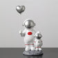 Frendorf | Astronaut Familie Dekorative Figurlinie