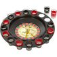 Frendorf | 16 Shot-Glas-Casino-Maschine Roulette Trinkspiel für Trink-Roulette-Wheel-Party