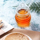 Frendorf | Klares 250ml Glas Honigglas mit Dipper