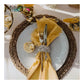 Frendorf | 100% Baumwolle Pastoral Serviette 42x42cm Golden Gelb
