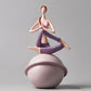 Yoga Lady Figurine Skulptur