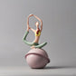 Yoga Lady Figurine Skulptur