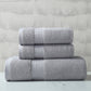 Frendorf | 100% ägyptische Baumwolle Badetuch 70x140cm - grau