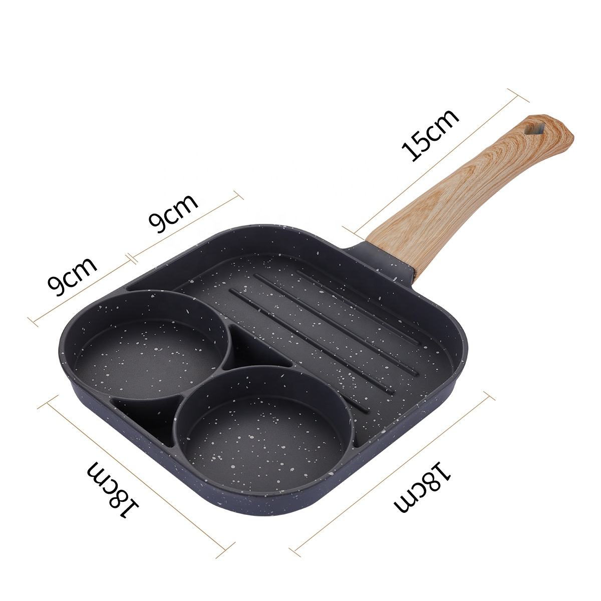 Frendorf | Premium Gusseisenbratpfanne - Robuste 10-Zoll vorgeheizte Bratpfanne zum Kochen, Backen, Anbraten - Ideal für Induktion, Ofen, Grill und Herd - Vielseitiges Küchenmust-have