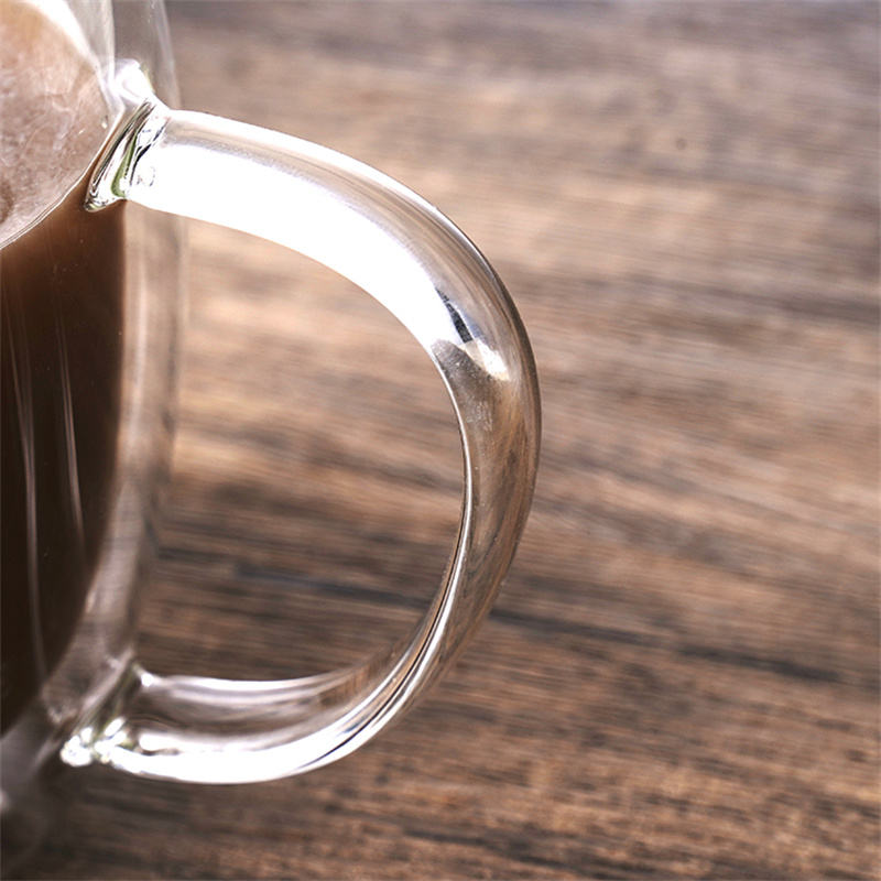 Frendorf | 250ml Coffee Bullet Glas - Hitzebeständiges Doppelt Wand Borosilikat Espresso Shot Glas