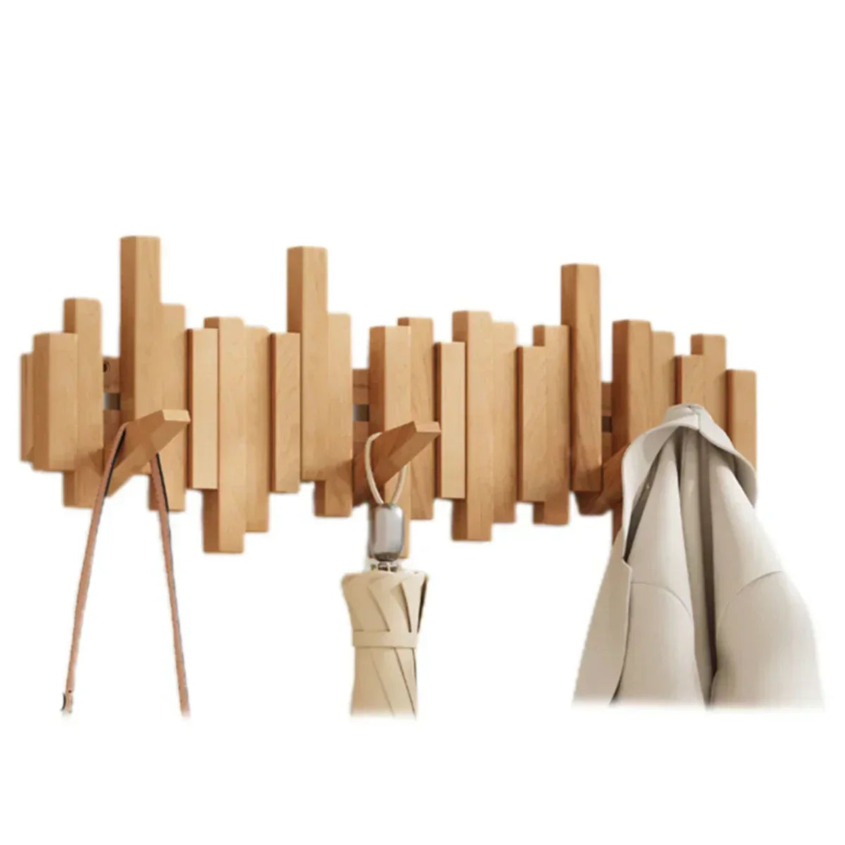 Frendorf | -Wandmantel aus Holz Klavier – Praktisch und Elegant zur Organisation Ihres Eingangs