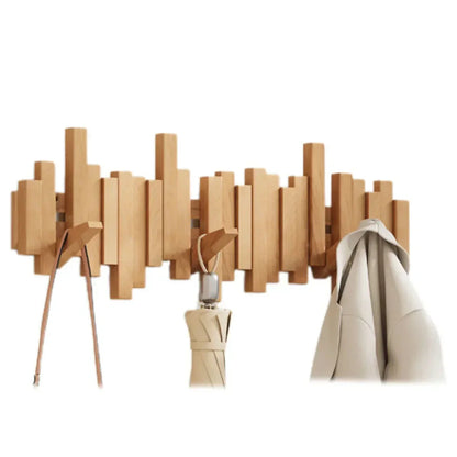 Frendorf | -Wandmantel aus Holz Klavier – Praktisch und Elegant zur Organisation Ihres Eingangs