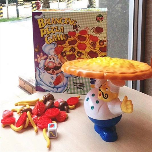 Frendorf | Balancierendes Pizza-Spiel – Lustiges Geschicklichkeitsspiel für Kinder und Familie